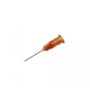 New_25g-hypodermic-needle-16mm 25G Hypodermic Needle (0.5mm X 16mm) Orange (25G X 5/8" Inch)