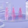 Stainless Steel Dispensing Tip 20G x 1/2 in Pink